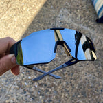 Gafas deportivas polarizadas TerraVex Sport Pro UV400 - Cromado Pista