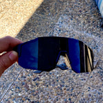 Gafas deportivas polarizadas TerraVex Sport Pro UV400 - Negro Absoluto