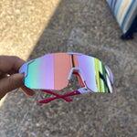 Gafas deportivas polarizadas TerraVex Sport Pro UV400 - Rosa Nova