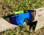 Gafas deportivas polarizadas TerraVex color verde trofeo, protección UV400